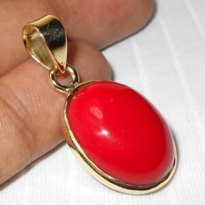 Red Coral Pendant
