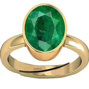 Emerald Ring Stone Original Certified Panna Ring Gemstone 2.25 Ct to 12.25 Ct