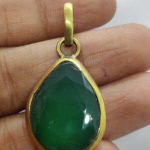 Emerald Pendant Panchadhatu Stone Original Certified Panna Gemstone 2.25 Ct to 12.25 Ct