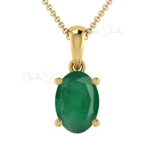 Panchadhatu Emerald Pendant  Stone Original Certified Panna Gemstone 2.25 Ct to 12.25 Ct