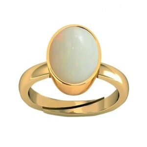 Natural Opal Ring Stone Original Certified  Panchdhatu Gemstone adjustable 2.25 Ct to 12.25 Ct
