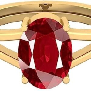 Natural CertifiedPanchadhatu  Ruby Ring    manik gemstone  BY Vaibhav Gems