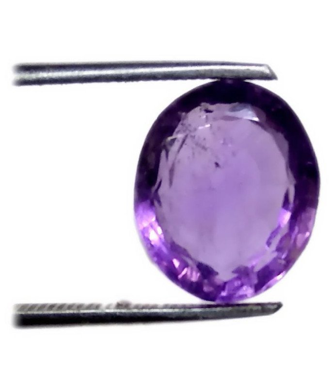 Natural Amethyst Stone Natural Certified ( Katela ) Oval Cut Natural Jamunia Gemstone 2.25 Ct to 15 Ct