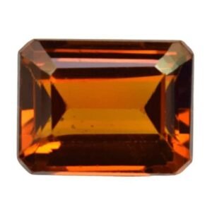 Natural Hessonite Garnet Stone Natural (gomed ) Square Cut Gomedakam Gemstone 2.25 Ct to 15 Ct