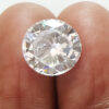 Natural Cubic Zirconia Stone Natural ( American Diamond ) Round Cut Certified Zircon Gemstone 2.25 Ct to 15 Ct - Image 2