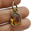 Yellow Topaz Pendant Stone Original Certified Sunela Pendants Gemstone 2.25 Ct to 12.25 Ct - Image 2