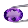 Natural Jamunia Stone Original  Certified Oval Purple Natural Amethyst gemstone 2.25 Carat to 15.25 Carat